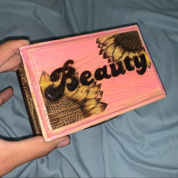 Other - Woodburned Jewel Box